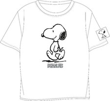 T-shirt pour filles Snoopy