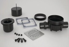 Bonde de douche pour receveur à carreler Polypann'eau sortie Horizontale BR4167