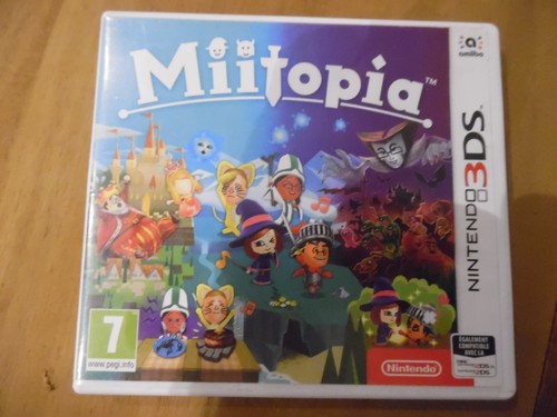 Jeu nintendo 3ds miitopia - nintendo, 3ds :