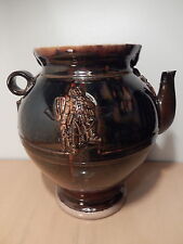 Cruche poterie céramique XVIII XIX terre vernissée gres émaillé 18 19eme siecle