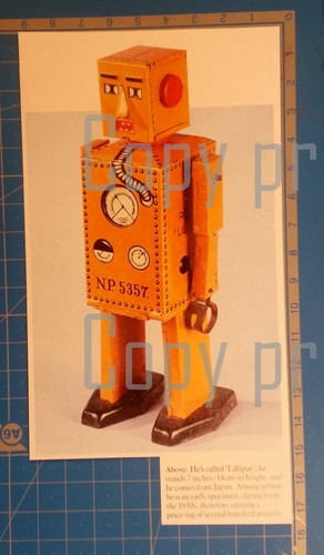 Lilliput japanese robot - lilliput,