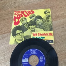 The Turtles – You Showed Me / Buzzsaw - 45 Tours France 1968