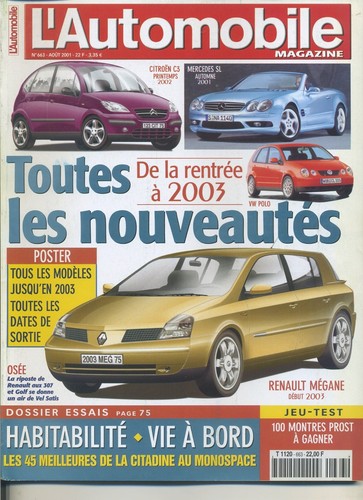 Automobile magazine 663 - l’automobile,