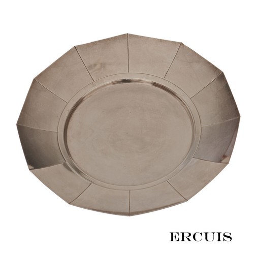 Ercuis assiette métal - assiette,