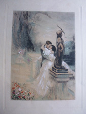gravure 1933 : les amoureux