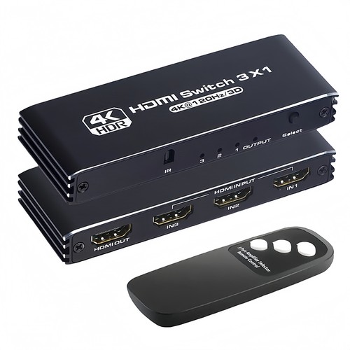 Commutateur hdmi2 3x1 - hdmi2.0,