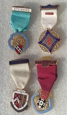 LOT 4 MEDAILLES ANGLAISES