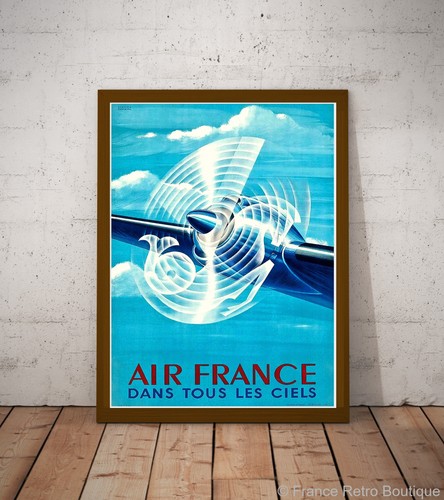 Air france vintage aviation - air,