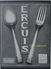 PUBLICITE ERCUIS ORFEVRERIE