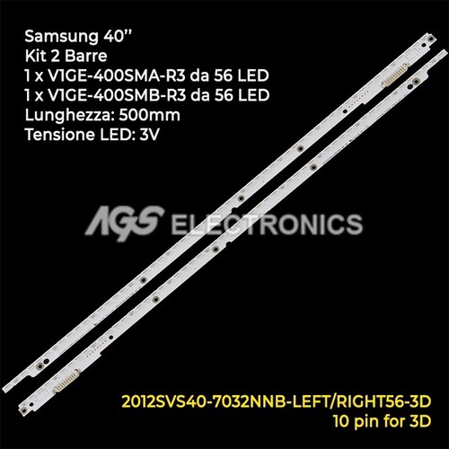 Kit barres bandes 56 - kit, tv