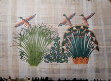 Peinture Sur Papyrus