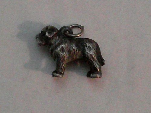 Saint bernard dog fine - saint, pewter