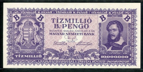 Hongrie 1946 million - 1946, 10