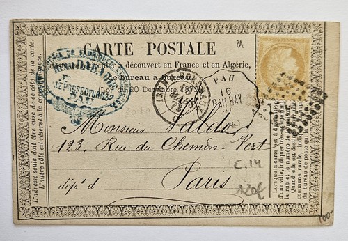 Lettre convoyeur pau - lettre, pour