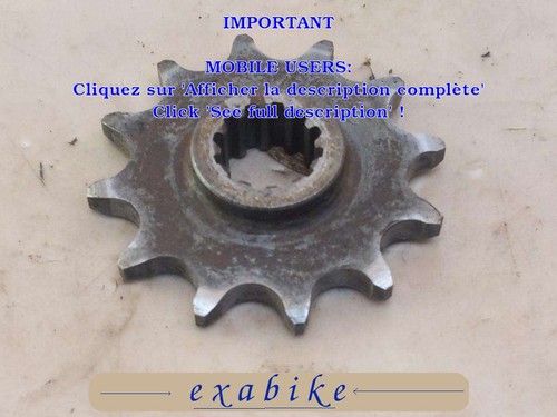 Pignon sortie boite - pignon, pour