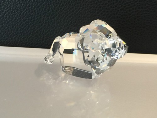 Figurine swarovski lion - swarovski,