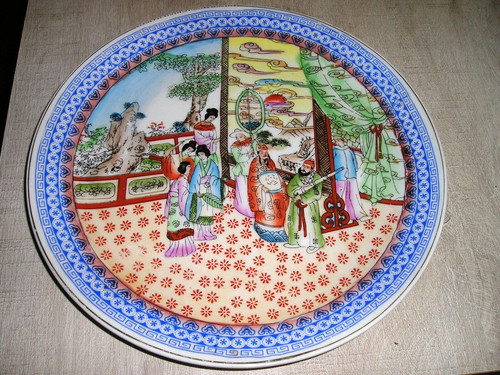Grande assiette décor - grande,