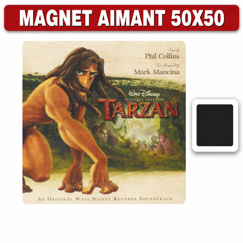 Magnet phil collins - tarzan, 5x5
