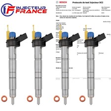 4x 0445116024 Injecteur  BMW Carburant E81 E87 E82 E88 E90 E91 120d 13537805428