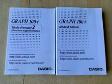 Mode d'emploi pour calculatrice Casio Graph 100+ / tomes 1 et 2