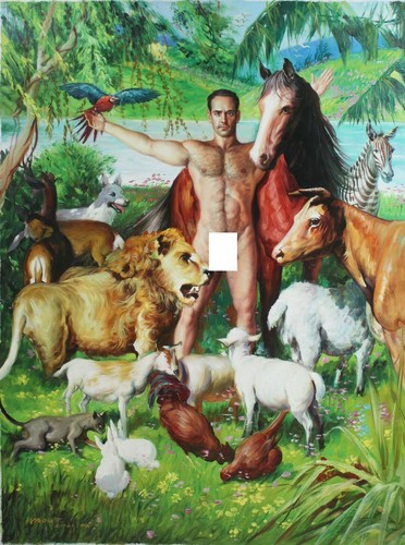Tableau peinture érotique - tableau,