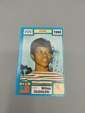 PANINI OLYMPIA _WILMA RUDOLPH _NUMERO 197_ROMA_1960_TRES BON ÉTAT 