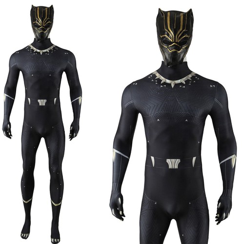 Black panther jumpsuit - black,