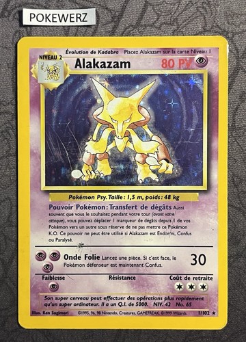 Carte pokémon alakazam - pokémon,