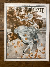 La Vie Parisienne 1923#44 "Une Feuille Bien Pensante" Hérouard- G.Pavis- Curiosa