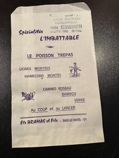 Rare ancien Petit sac papier
