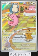 Carte Pokemon LEVEINARD 187/167 Holo Secrète EV6 Ecarlate et Violet TWM FR NEUF