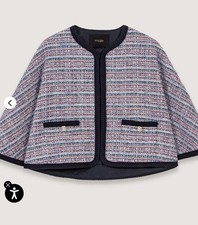 New Maje Tweed cape