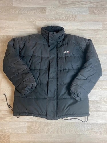 Doudoune schott nyc noire - doudoune,