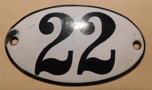 Ancienne plaque émaillée - ancienne,