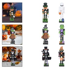 Figurine Casse-Noisette d'Halloween, décoration de Noël pour la maison,