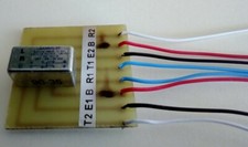 Relais Miniature 12 Volts 2 RT 2amp 30 volts Pour Modélisme Platine 5x5 Filaire 