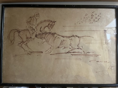 Tableau corrida scéne - scéne, de