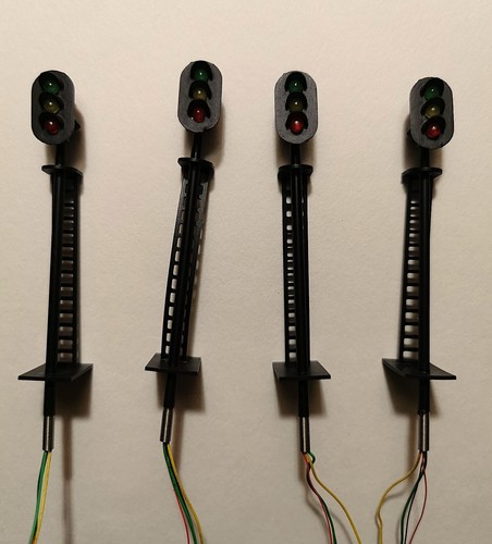 Signaux lampe del - del, modèle