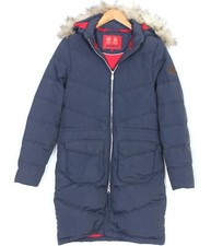 Veste parka longue à capuche en fourrure MUSTO pour femme taille UK 10 EU 38 ...