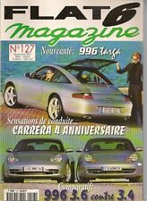 FLAT 6 127 PORSCHE 996 3.4 3.6 964 CARRER 4 ANNIVERSAIRE TECHART GT STREET 600CH