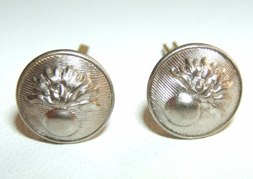 Paire boutons pour kepi - de,
