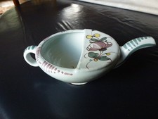 SAMADET ancienne Tasse à malade 18ième décor à la rose