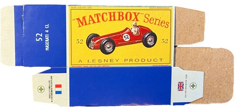 Matchbox maserati 4cl - matchbox, red