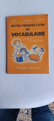 Ancien manuel scolaire cours - ancien,
