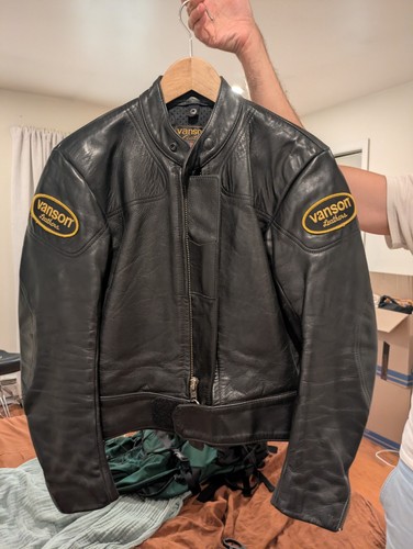 Vanson manx classic leather - vanson,