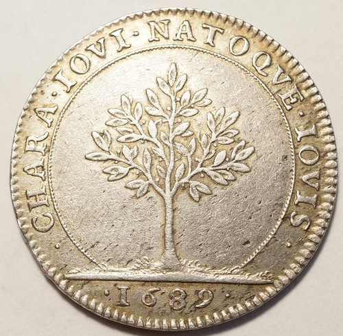 Louis xiv rare jeton - louis, argent