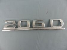 MERCEDES 206 D sigle