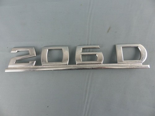 Mercedes 206 sigle - d,