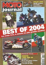 MOTO JOURNAL N°1644 BIMOTA 1000 TESI 2D / PROJET 2006 & APRILIA / BEST OF 2004