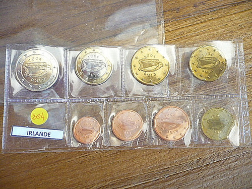 Série pièces irlande 2004 - série,
